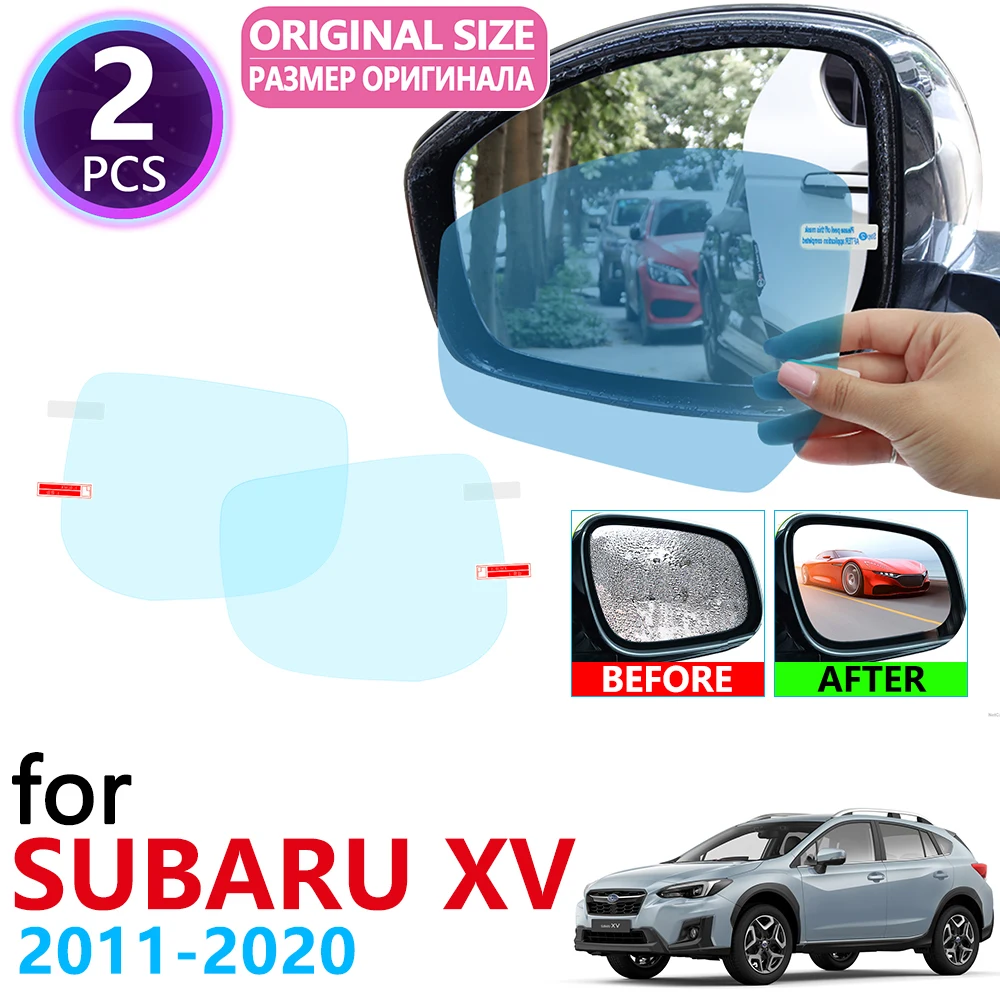 Для Subaru XV Crosstrek WRX STI 2011 ~ 2020 полное покрытие зеркала заднего вида непромокаемая