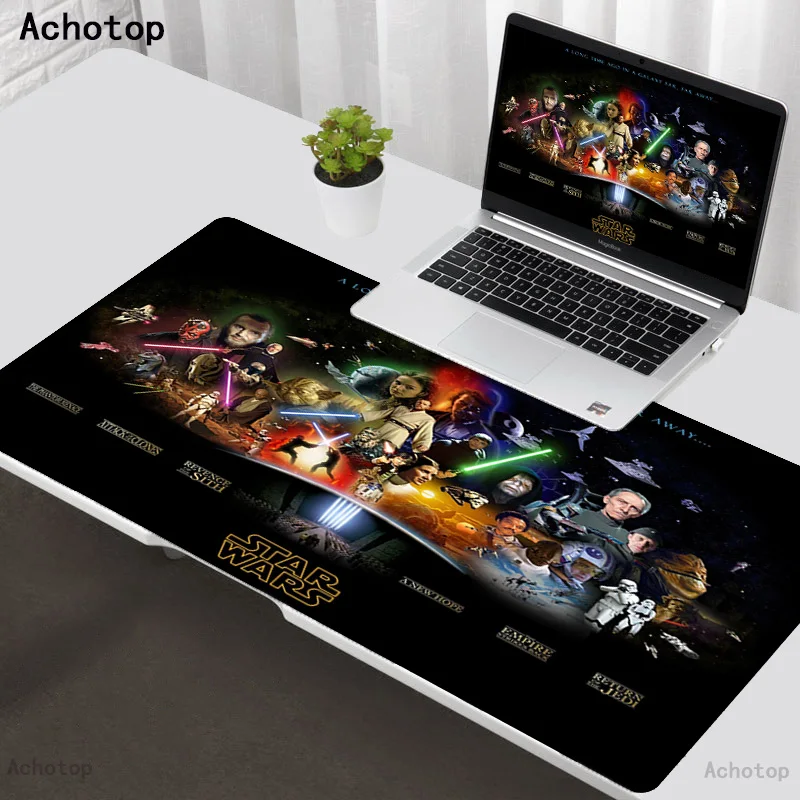 

Mouse pad Mat XL latest anime tapis de souris 900X400 large gaming accessories mousepad extension gaming Wars keyboard mouse mat