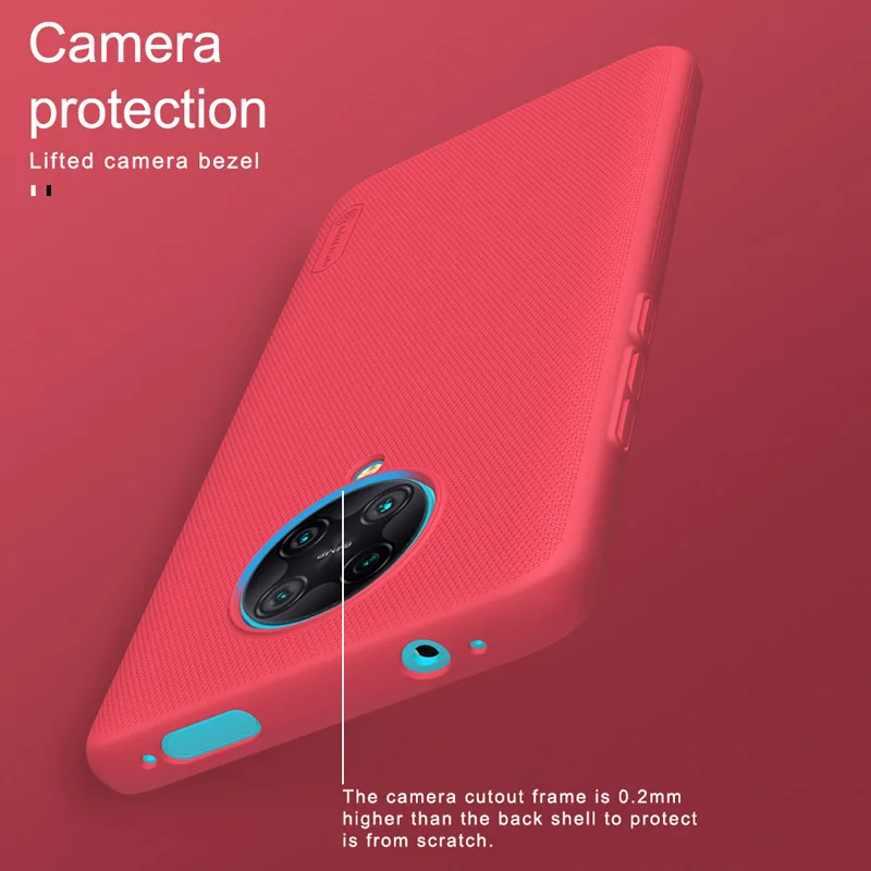 Чехол Nillkin Frosted Shield для Poco F2 Pro Redmi K30 Ultra Zoom твердый пластиковый чехол на заднюю