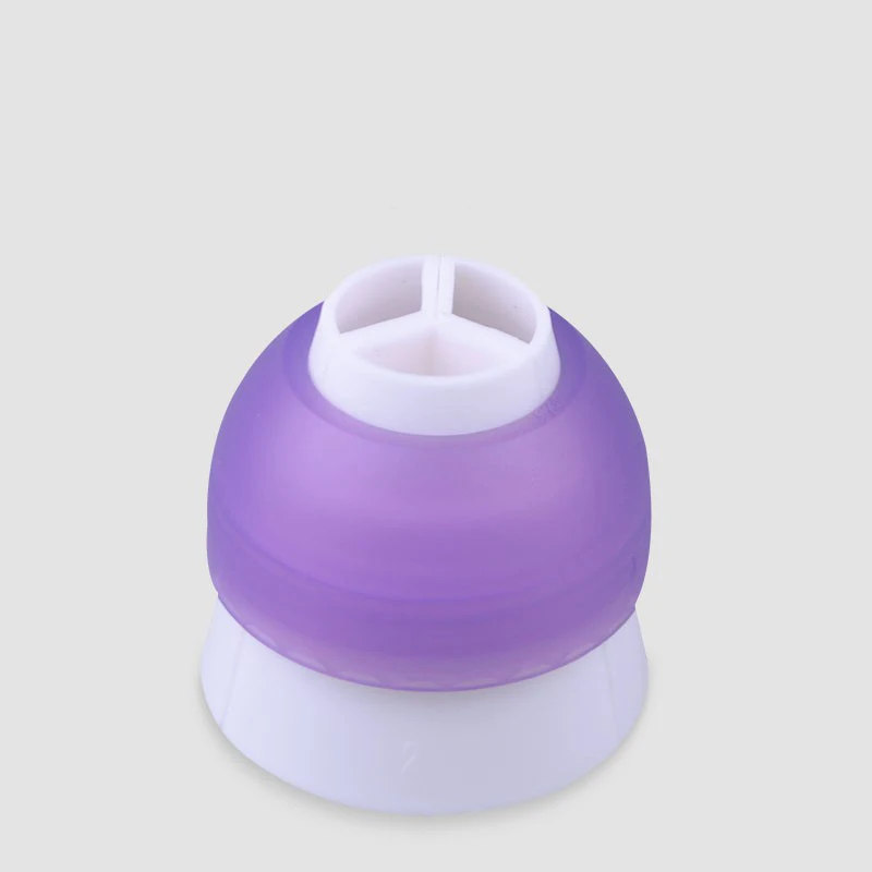 В стиле Icing отсадочный мешок насадка конвертер трехцветный Соединительный