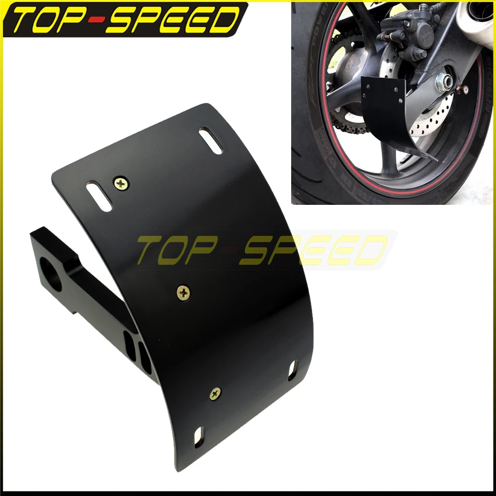 

Tag License Plate Bracket Motorcycle Side Mount Number For Kawasaki ZX-6R/636 2003-2014 ZX-7R 1996-2003 ZX-9R 1996-2003