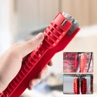 8 в 1 Противоскользящий инструмент для ремонта кухни и сантехники, гаечный ключ для раковины, смеситель, ключ для водопроводной трубы, гаечные ключи для ванной комнаты, наборы инструментов