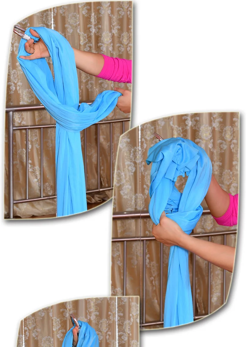 

Full Set Flying-Aerial Yoga Premium Silk Swing Latest Multifunction Anti-gravity Yoga Belts For Yoga Training Yoga For Sport