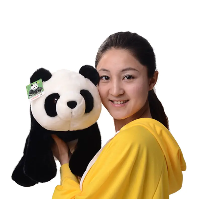 

43cm 17 Inch Sitting Stuffed Plush Soft Panda Plush Doll Toy Fans Gift