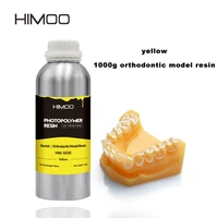 himoo orthodontic model low odor and no toxic for resin 3d printer flesh color longer kelant implant orthodontic resina uv 3d