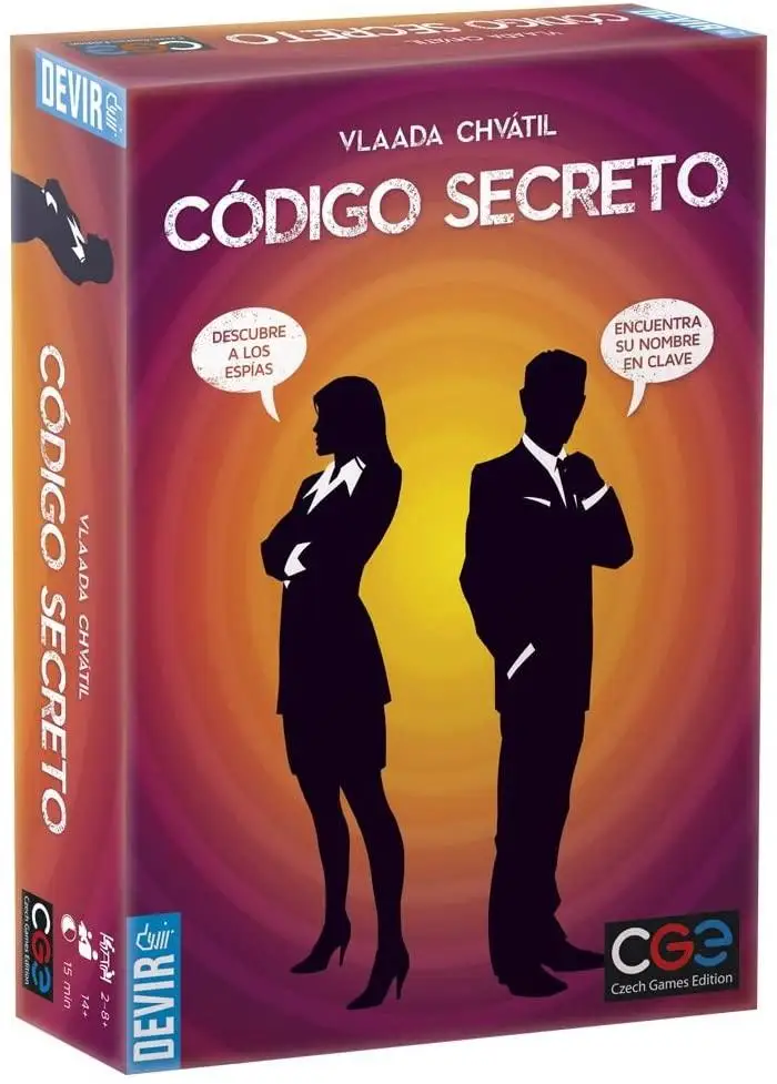 Секретный код, игра за стол, идиома испанская-Devir BGCOSE