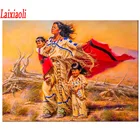 Алмазная вышивка, наборы для вышивки крестиком индейских женщин, алмазная живопись, картины для мамы и ребенка, Алмазная мозаика 5d