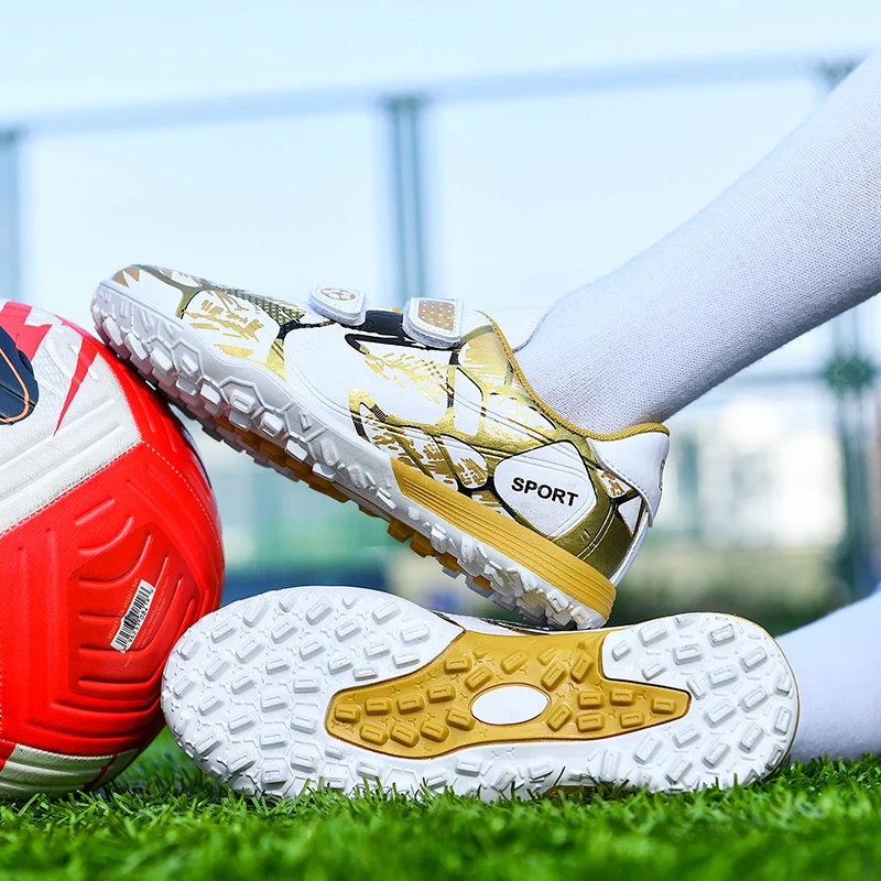 Fashion Turf Soccer Shoes for Kids Outdoor Child Football Shoe Girl Soccer Sneakers Boys Sports Shoes for Teens football enfant