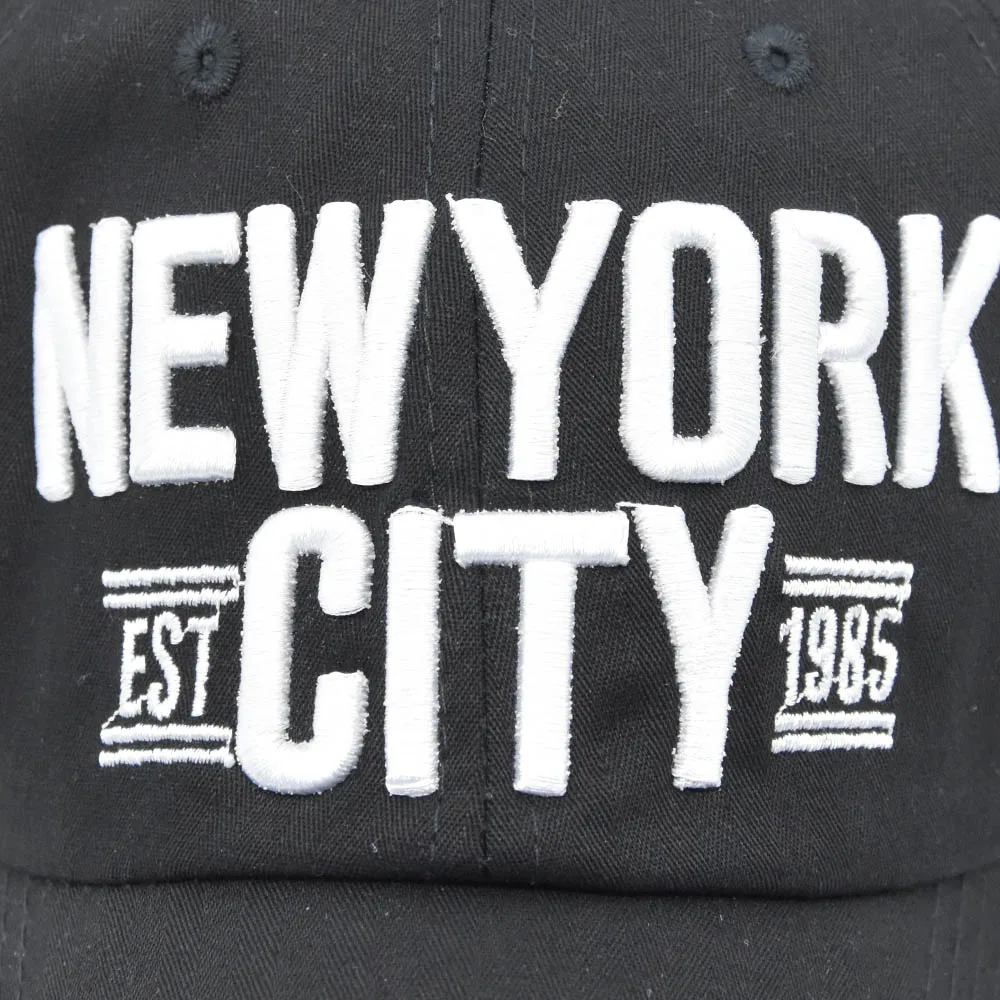 [DIFF Прохладный] 100% хлопок Нью-Йорк Бейсбол Кепки Кепка с козырьком Для мужчин's и