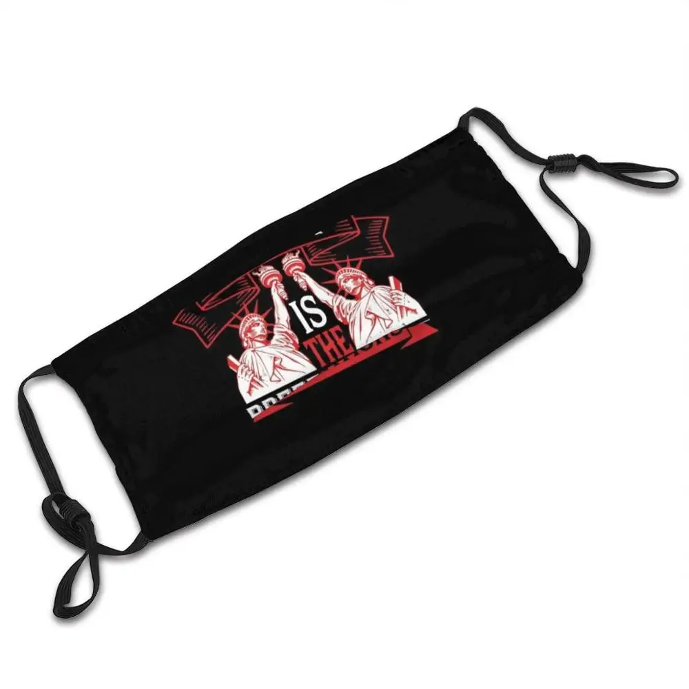 

Independence Day - Liberty Breath Of Life Print Face Mouth Mask Fashion Anti Dust Pollution Mask Unisex For Men Women Children