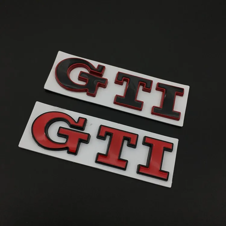 3D Металлическая Автомобильная наклейка s для Polo Golf 3 4 5 6 7 GTI Модифицированная