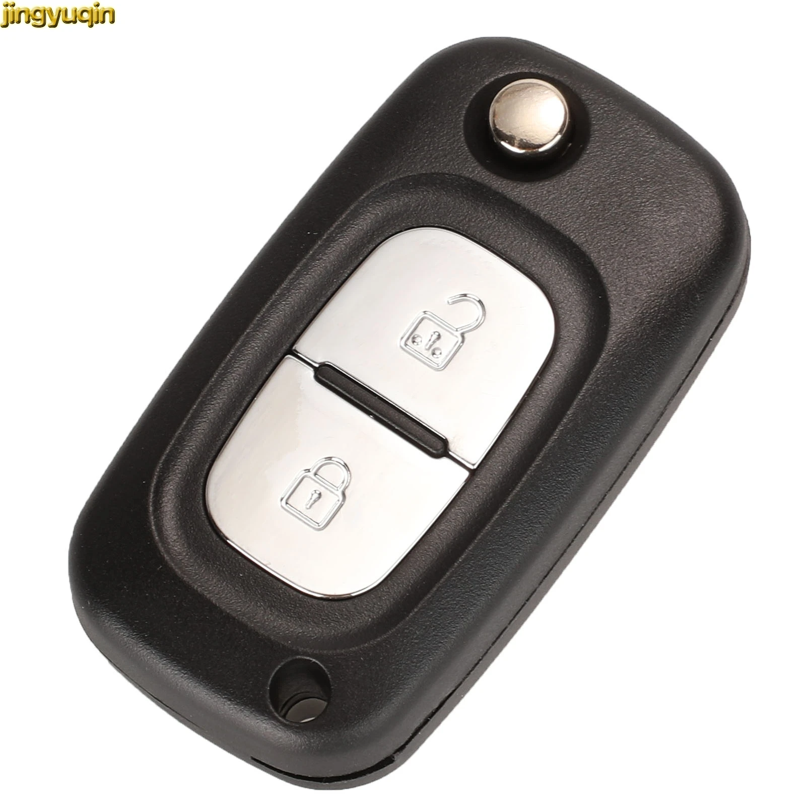 

Jingyuqin Remote Folding Flip Car Key Control ASK/FSK ID46 PCF7961A Chip 433MHZ For Renault Clio 3 Megane 3 Kangoo Modus 2 BTNS