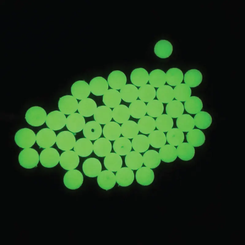 100pc/bag Fishing Floats Beads Luminous Light Glowing Balls For Night Plastic 6/8/10mm Bass Bait Lure | Спорт и развлечения