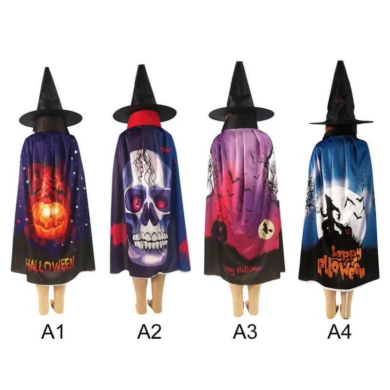 Искусственная накидка на Хэллоуин детский маскарадный плащ для представлений