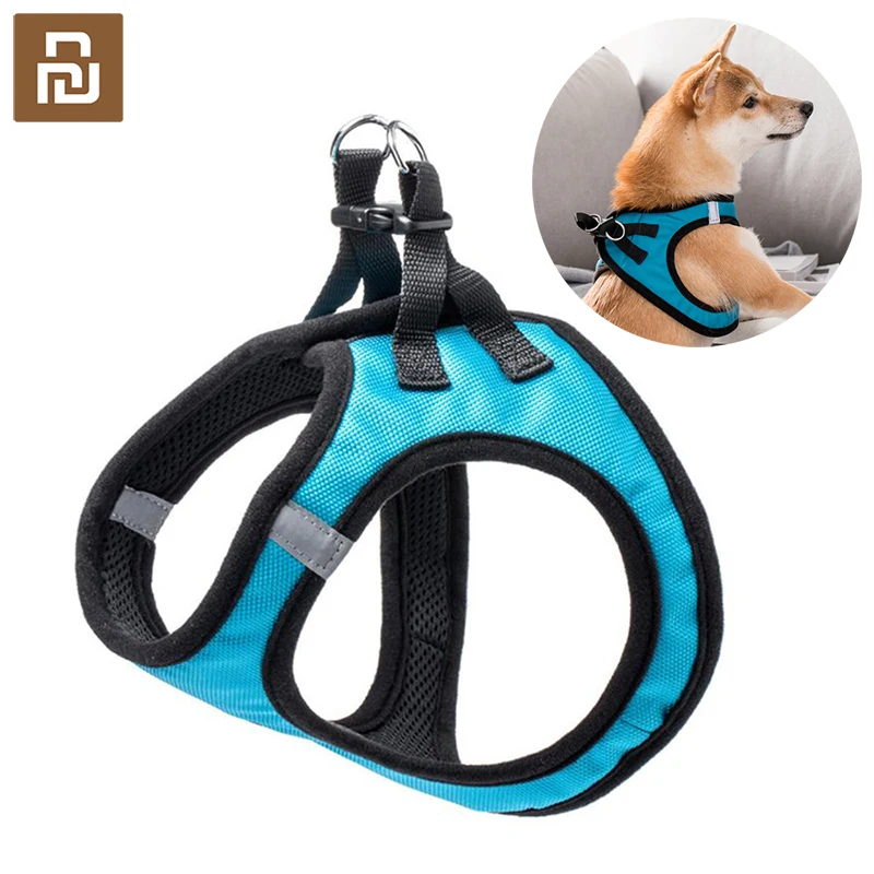 

Youpin Jornda&Judy Pet Chest Back Small Medium Dog Vest Soft Type Traction Rope Teddy Dog Shiba Inu Dog Rope Pet Chest Strap