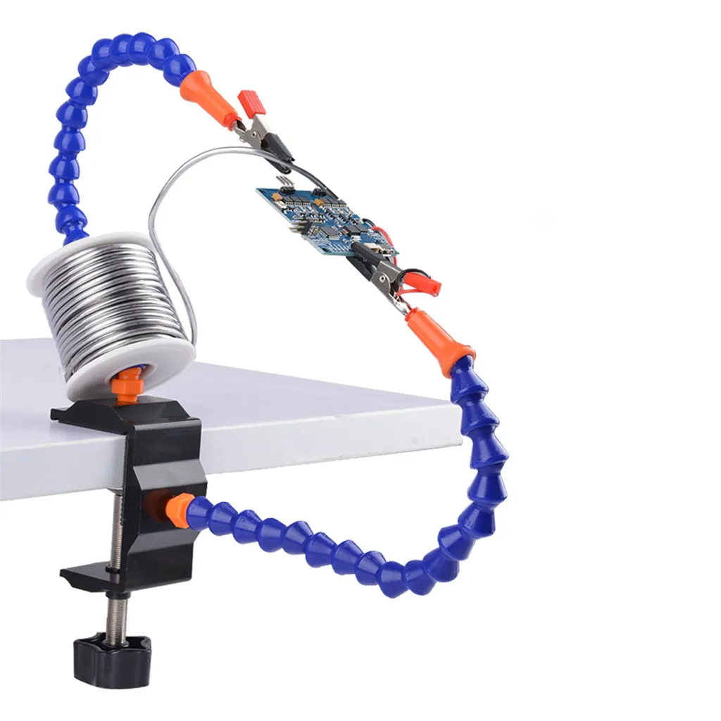 Многофункциональная Регулируемая паяльная станция с двумя ручками Настольный