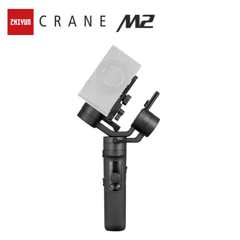 ZHIYUN, официальный Crane M2 Gimbals для компактных беззеркальных экшн-камер, смартфонов, Новое поступление, Ручной Стабилизатор, 500 г