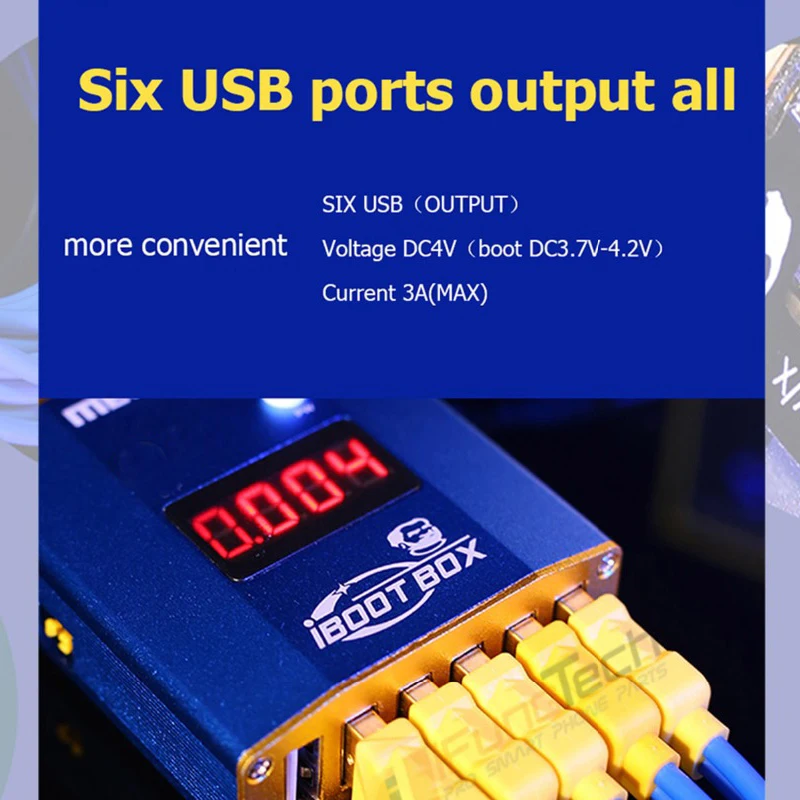 Механик iBoot коробка тест Power supply кабель материнская плата для iPhone 6 7 8plus x 11 Android