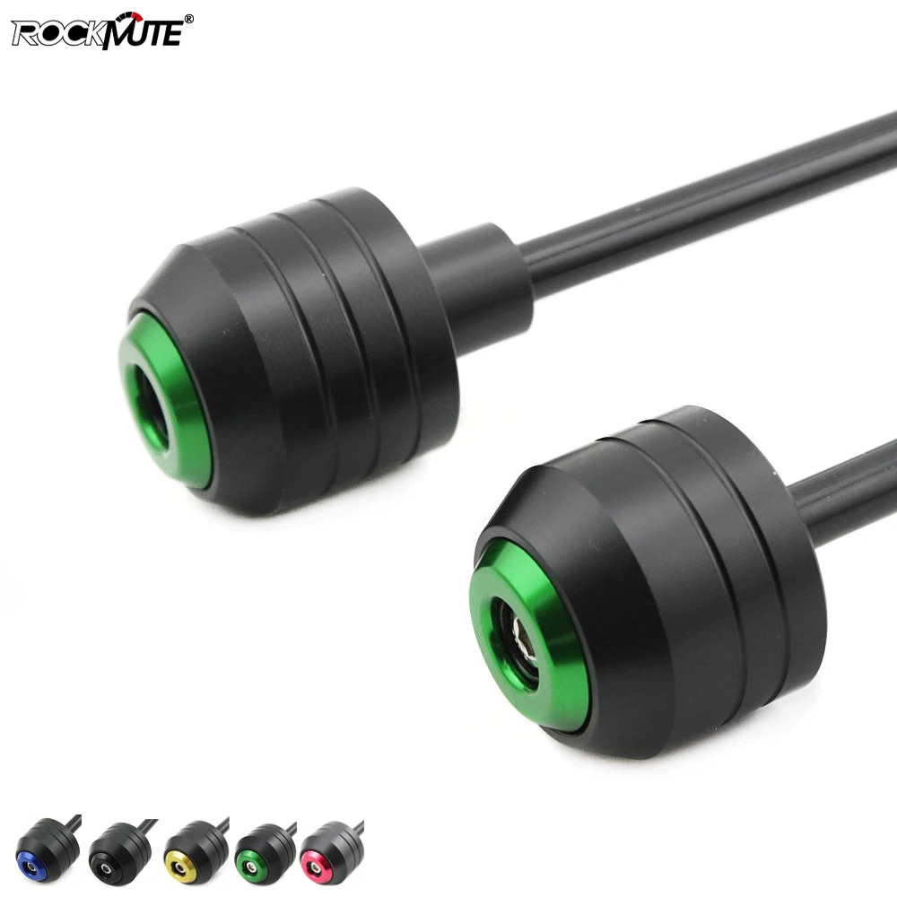 

POM протектор колеса для SUZUKI GSR600 2006 2007 2008 2009 2010 мотоцикл передняя задняя ось вилка столкновение слайдеры Pad