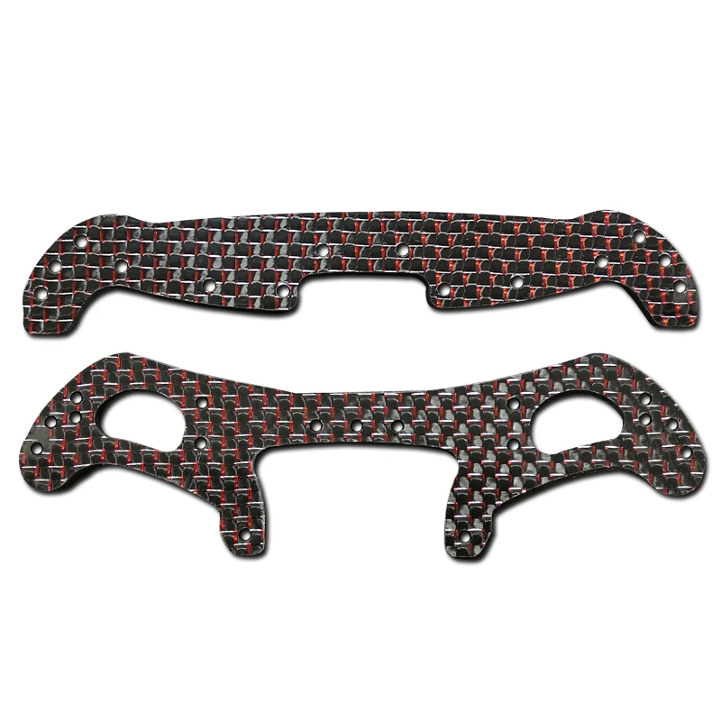 Передняя панель Pteris из углеродного волокна 2 мм запасные части для AR/MA шасси Tamiya