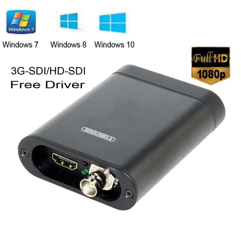Блок видеозахвата USB 3 0 60 кадров в секунду 1080P/60 Гц HDMI-Совместимость/SDI/DVI/VGA HD игры