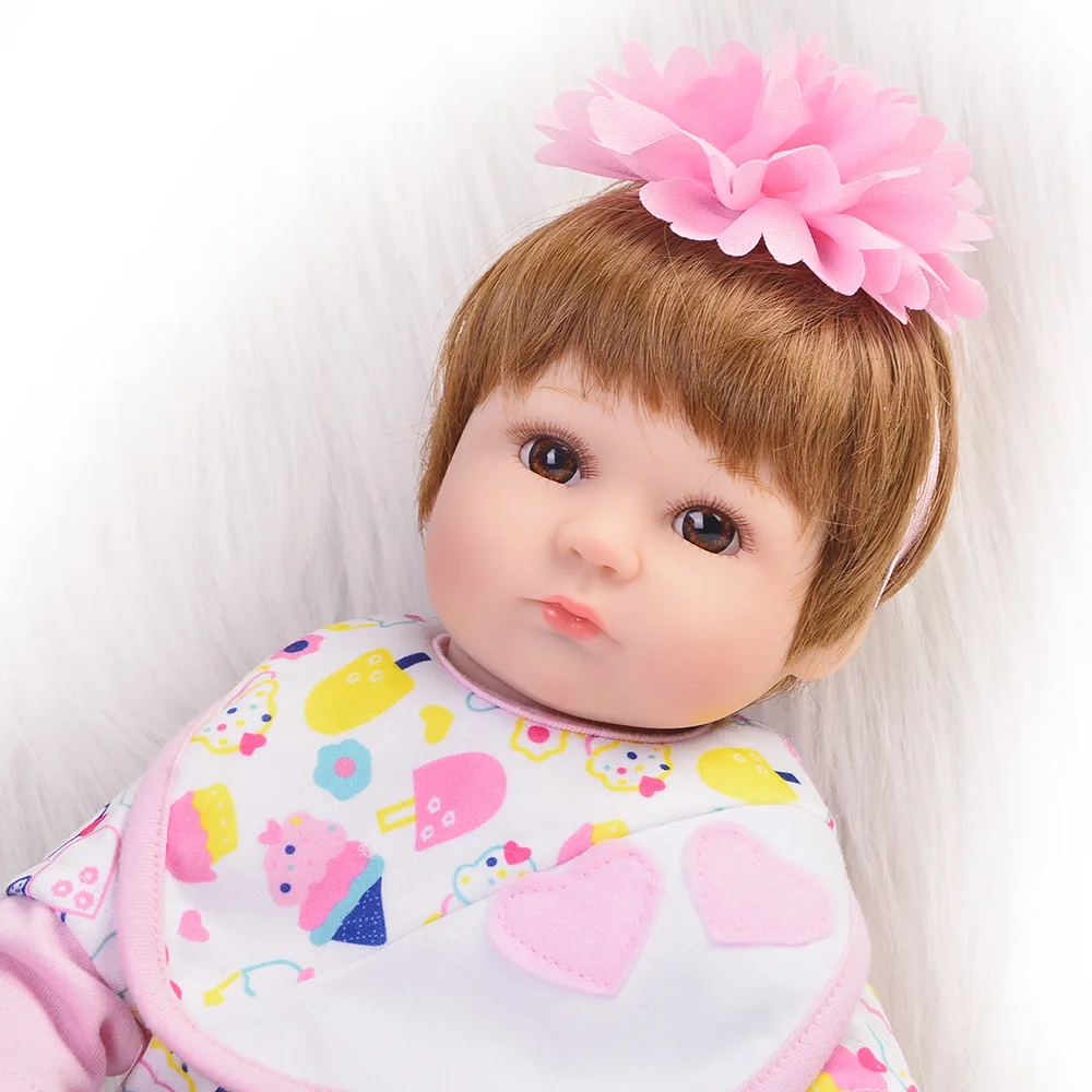 NPKCOLLECTION Bebes Reborn babies Мягкие силиконовые 18 дюймов 42 см магнитные милые реалистичные