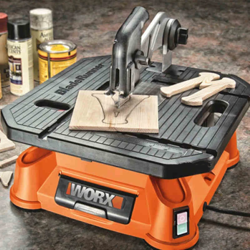 220V Многофункциональный Круглопильный Станок WX572 Jigsaw бензопила автомат для резки