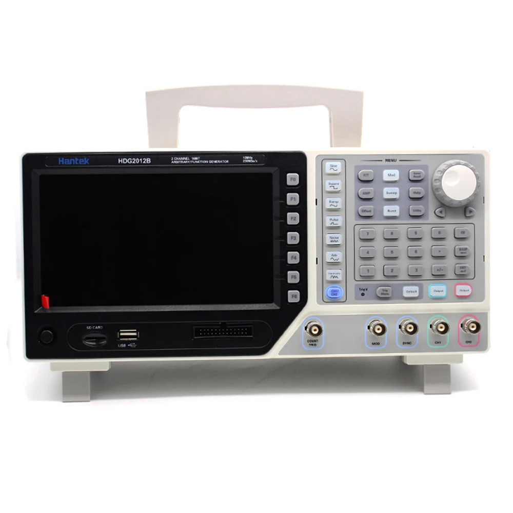 

HDG2012B Multi Function 10MHz 2 Channel Bench Top Function Arbitrary Waveform Generator Digital Signal Generator