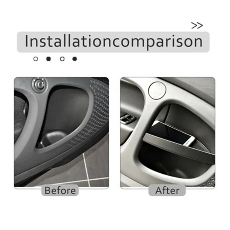 Ящик для хранения на дверную ручку автомобиля органайзер контейнер перчаток