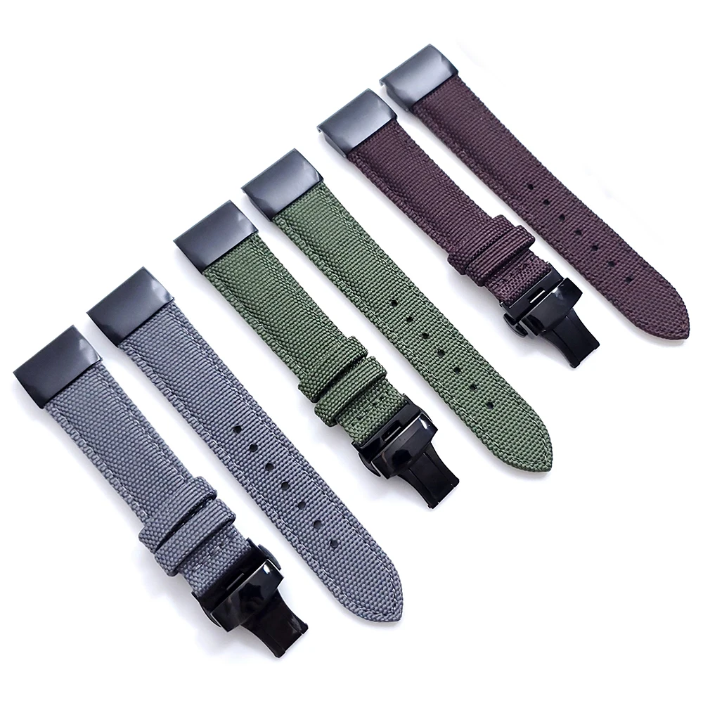 

Ремешок нейлоновый для Garmin Fenix 6 6X Pro Fenix 5X 5 Forerunner 935 945