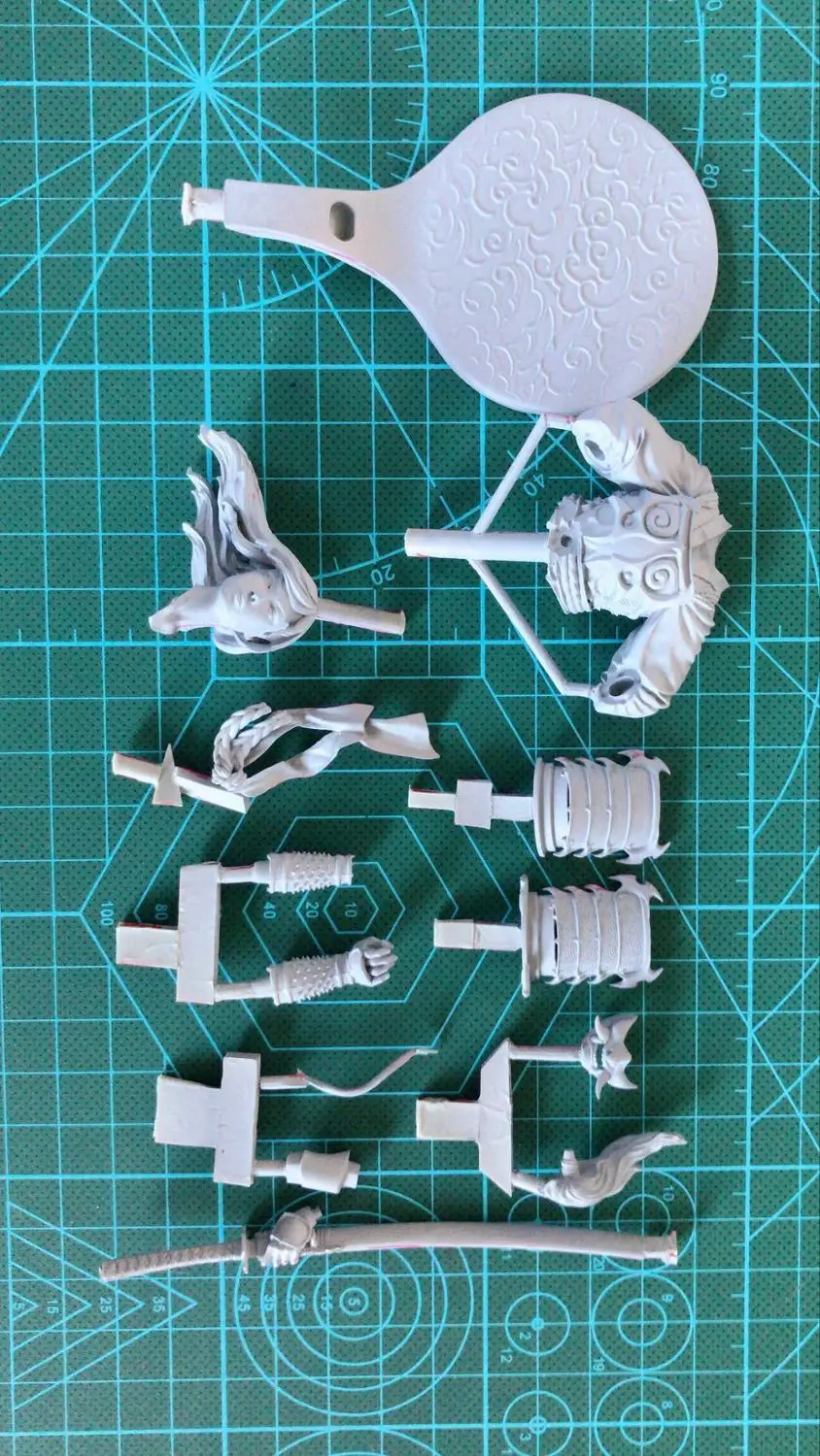 Модельная фигурка из смолы 1/10 объем груди комплект Неокрашенный/BUST319|Наборы для