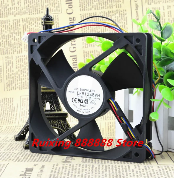 

EFB1248VH-R00 12025 48V 0.15A вентилятор переключателя