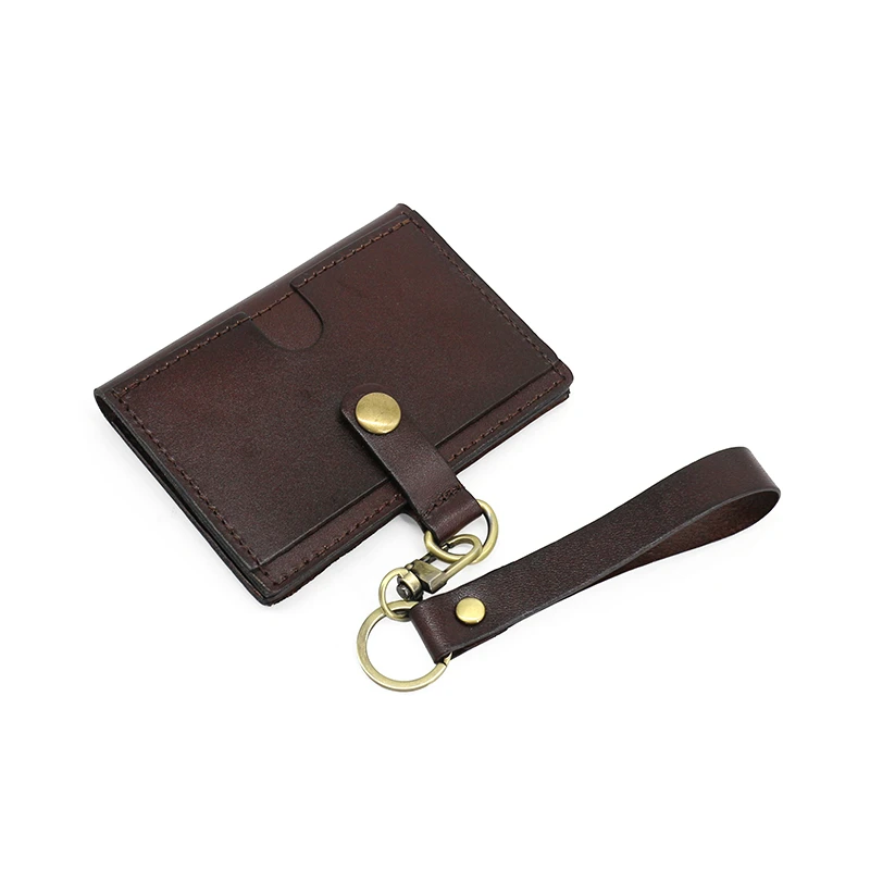 Новый модный набор ID значков и карт из первого слоя воловьей кожи чехол для карты