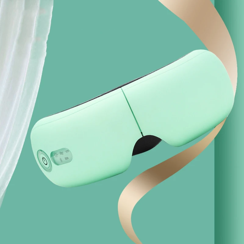 Высокочастотный Вибрационный массажер для глаз Bluetooth музыка горячий компресс