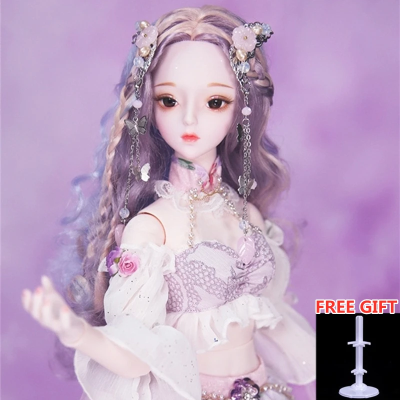 26 подвижные суставы BJD кукла 1/3 с Полный комплект одежды Искусственные парики