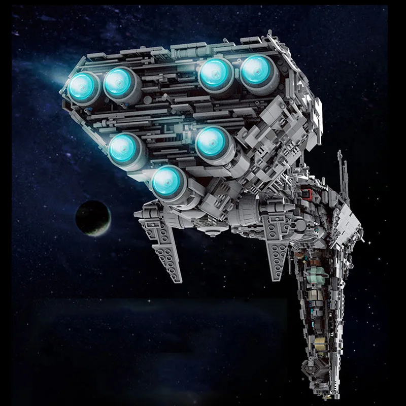 Форма King MOC Star plan The Nebulon toy B медицинская модель фрегата строительные блоки кирпичи