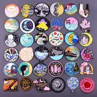 Нашивки с волнами Ван Гога, патчи для одежды, наклейки с цветами и кристаллами, аппликация для одежды, вышивка, нашивки на одежду, сделай сам