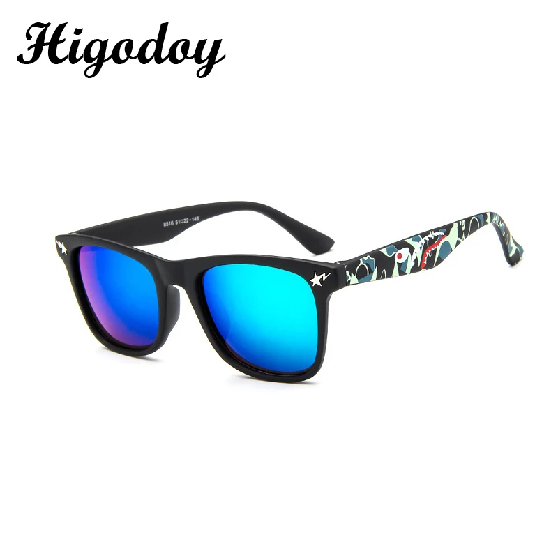 Детские солнцезащитные очки Higodoy Квадратные ретро для мальчиков и девочек