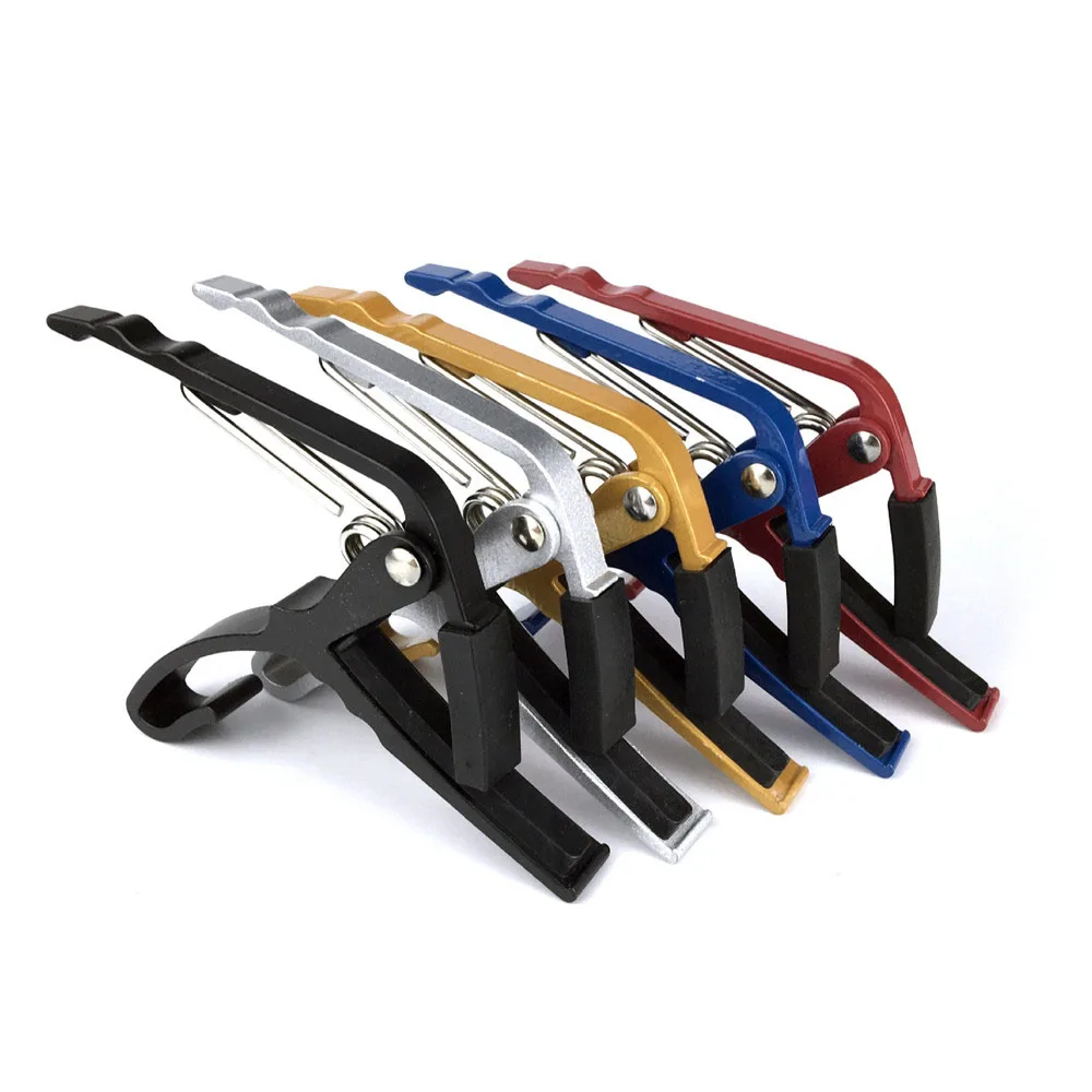 Новый Многоцветный металлический гитарный каподастр из алюминиевого сплава