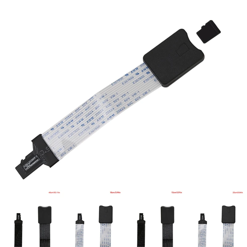 TF Male To MicroSD Female Card Reader Extension Adapter Cable For Phone GPS TV | Компьютеры и офис