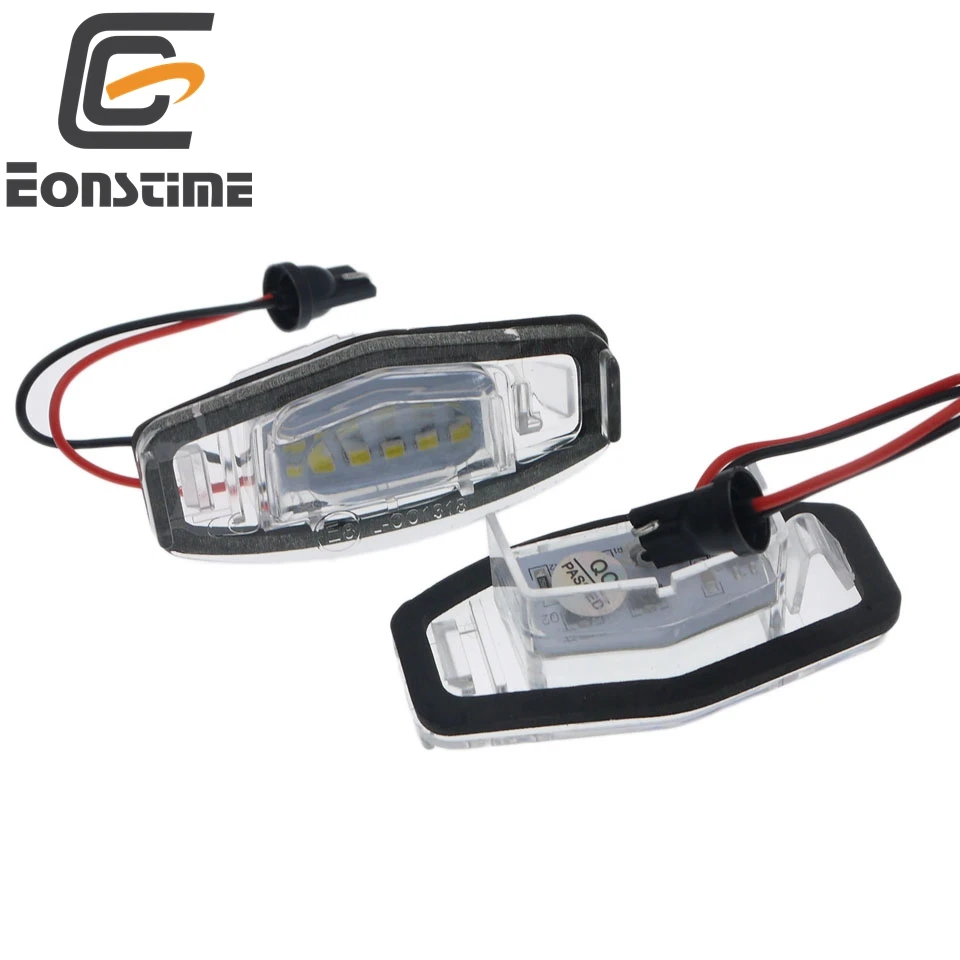 Eonstime 7000K 18LED светильник номерного знака Лампы для Honda Civic VII4/5 двери 2001 2005 8 город 4