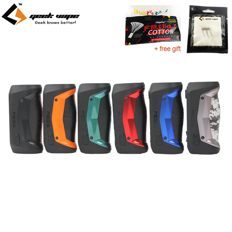 GeekVape Aegis Solo MOD 100 Вт Aegis Solo Box MOD fit Cerberus Subohm Tank Tengu RDA электронная сигарета MOD