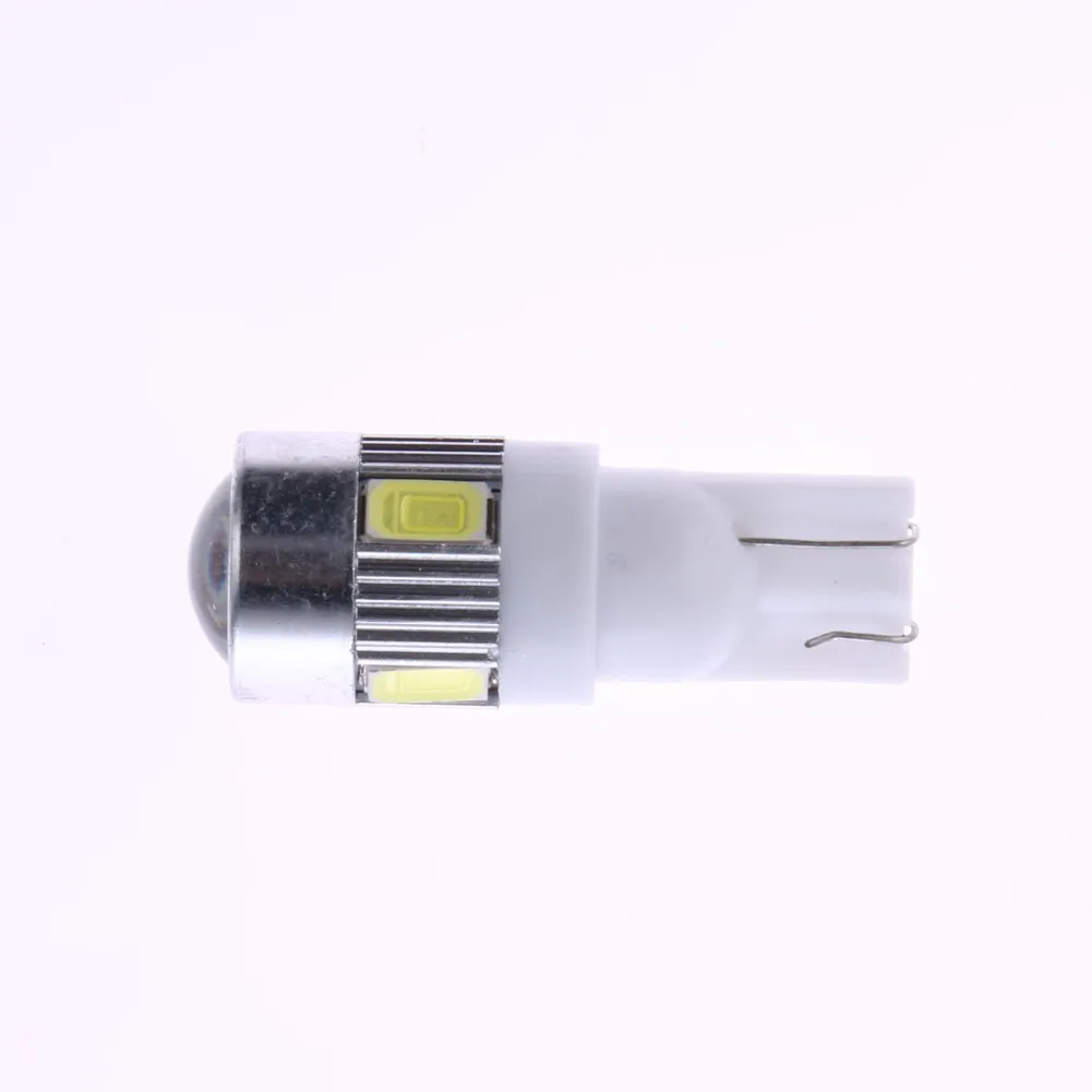 

5Pcs White High Power Automotive LED Lights Show Wide Light T10 5630 6SMD Auto Light-emitting Diode Lamp Bulbs Accessorie New