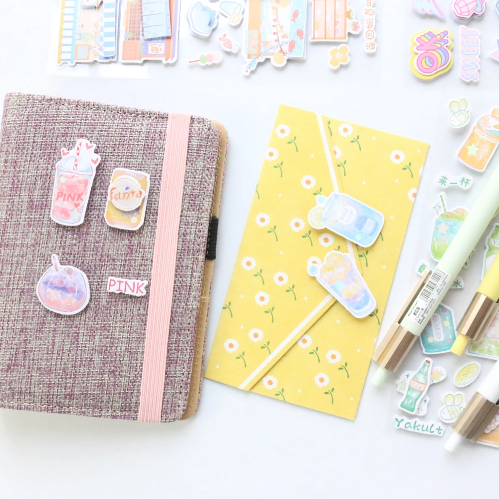 Domikee 2020 Новые kawaii Мультяшные корейские стереоскопические украшения DIY наклейки