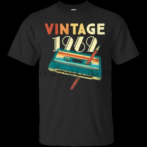 Мужские Винтажные 1969 кассета с музыкой 50 летний подарок на день рождения лет