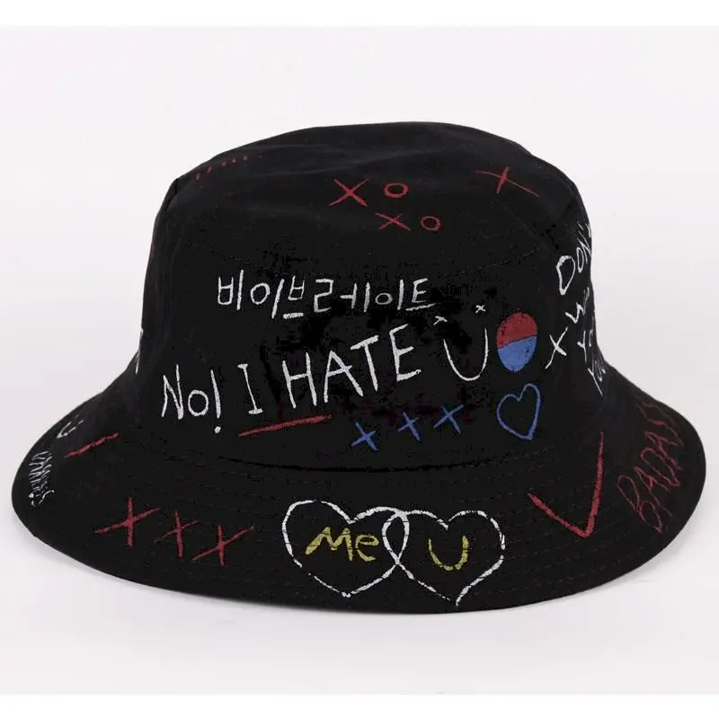 

Male And Female Fisherman Hat Summer Korean Casual Wild Ulzzang Japanese Tide Brand Hip-hop Shade Student Harajuku Hat Stick Fig