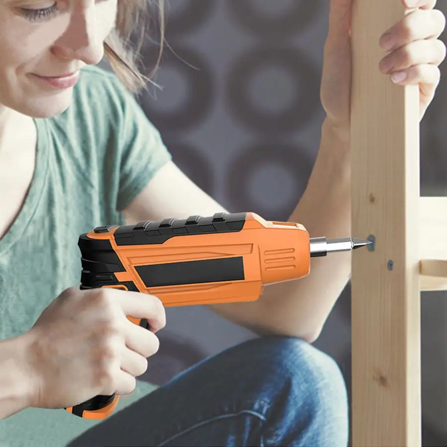 

Cordless Electric Screwdriver Household Rechargeable Battery Screwdriver Mini Drill Electric Drill Power Tools