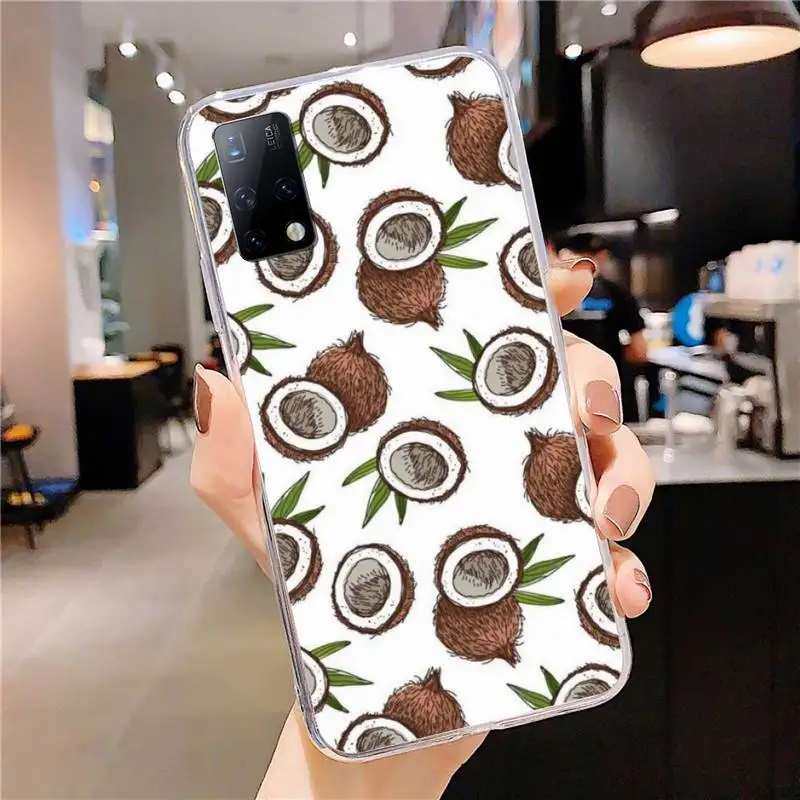 

Cute Fruit Phone Case for Samsung Galaxy S20 S10 Plus A21S A51 A71 Cover Note 20 Ultra Lite Fundas Coque