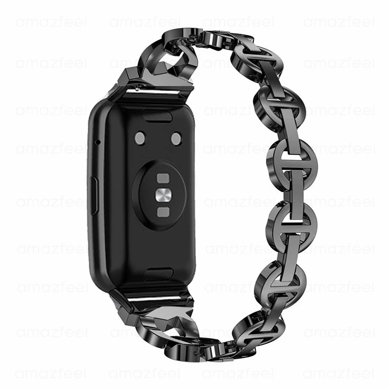 Ремешок для часов Huawei Watch FIT браслет со стразами из нержавеющей стали