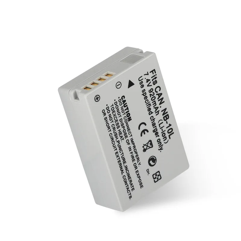 

Zuidid CAMERA Accessories Canon good Can NB-10 L battery Canon NB10L Lithium battery 10L camera battery